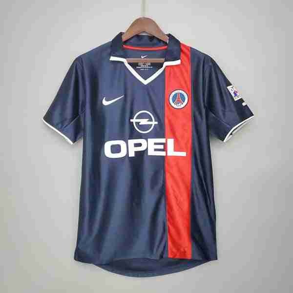 Tailandia Equipacion Paris Saint Germain Primera Retro 2001 2002 Tailandia Equipacion Paris Saint Germain Primera Retro 2001 2002