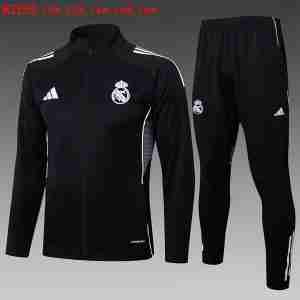 Chandal Niños Real Madrid 2025 2026 Negro