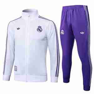 Chandal Real Madrid 2025 2026 Blanco Purpura