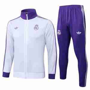 Chandal Real Madrid 2025 26 Blanco Purpura