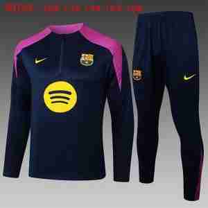 Sudadera Entrenamiento Niños FC Barcelona 2025 2026 Azul