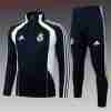 Sudadera Entrenamiento Niños Real Madrid 2025 2026 Azul Blanco