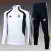 Sudadera Entrenamiento Niños Real Madrid 2025 2026 Blanco Negro