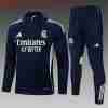 Sudadera Entrenamiento Niños Real Madrid 2025 2026 Marino Azul