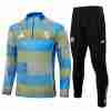 Sudadera Entrenamiento Real Madrid 2025 2026 Azul Gris