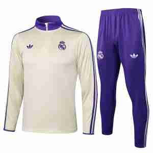 Sudadera Entrenamiento Real Madrid 2025 2026 Claro Amarillo