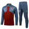 Sudadera Entrenamiento Sao Paulo 2025 2026 Rojo Gris