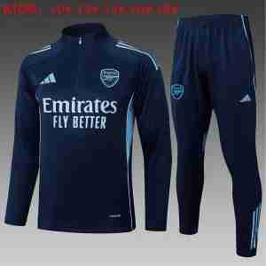 Sudadera Entrenamiento Niños Arsenal 2025 26 Azul