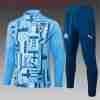 Sudadera Entrenamiento Niños Olympique Marsella 2025 2026 Azul