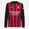 Tailandia Equipacion AC Milan Primera Manga Larga 2025 2026