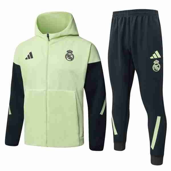 Chandal Con Capucha Real Madrid 2026-2027 Verde Chandal Con Capucha Real Madrid 2026 2027 Verde