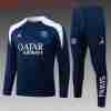 Sudadera Entrenamiento Niños Paris Saint Germain 2026 2027 Azul Blanco
