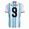 ALVAREZ NO.9 Equipacion Argentina Primera 2026-Versión Jugador