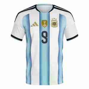ALVAREZ NO.9 Equipacion Argentina Primera 2026-Versión Jugador_1