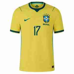 ANDREY SANTOS NO.17 Equipacion Brasil Primera 2026-Versión Jugador_1