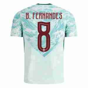 B. FERNANDES NO.8 Equipacion Portugal Segunda 2026-Versión Jugador