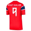 BRAUT HAALAND NO.9 Equipacion Noruega Primera 2026-Versión Jugador