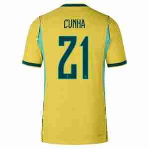 CUNHA NO.21 Equipacion Brasil Primera 2026-Versión Jugador