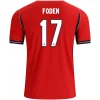 FODEN NO.17 Equipacion Inglaterra Segunda 2026-Versión Jugador
