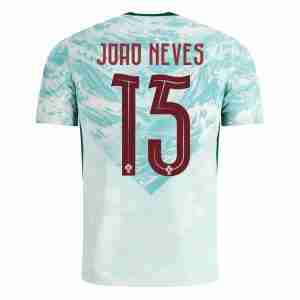 JOAO NEVES NO.15 Equipacion Portugal Segunda 2026-Versión Jugador