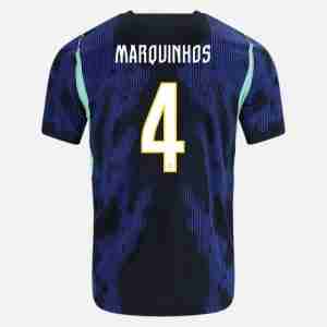 MARQUINHOS NO.4 Equipacion Brasil Segunda 2026-Versión Jugador