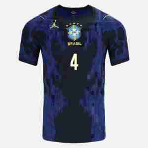 MARQUINHOS NO.4 Equipacion Brasil Segunda 2026-Versión Jugador_1