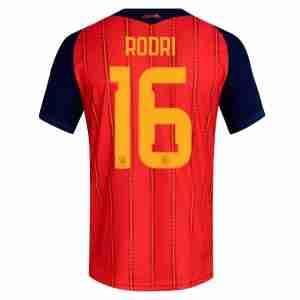 RODRI NO.16 Equipacion España Primera 2026-Versión Jugador