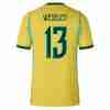 WESLEY NO.13 Equipacion Brasil Primera 2026-Versión Jugador