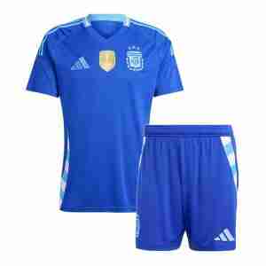 Equipacion Argentina Conjunto Niños Segunda 2024