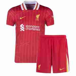 Equipacion Liverpool Conjunto Niños Primera 2024 2025