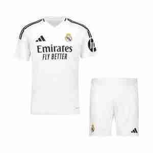 Equipacion Real Madrid Conjunto Niños Primera 2024 2025