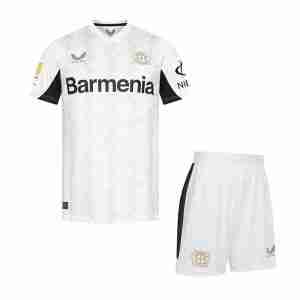 Equipacion Bayer Leverkusen Conjunto Niños Segunda 2024 2025
