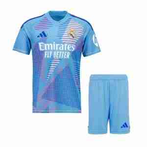 Equipacion Real Madrid Conjunto Niños Portero Primera 2024 2025