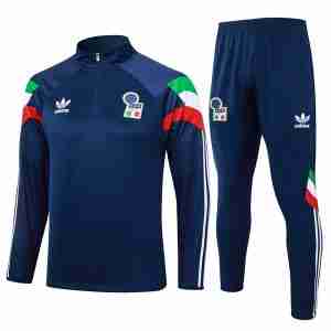Sudadera De Training Italia 2024 2025 Azul