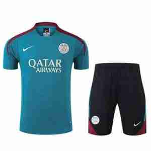 Tailandia Conjunto Equipacion Entrenamiento Paris Saint Germain 2024 2025 Verde