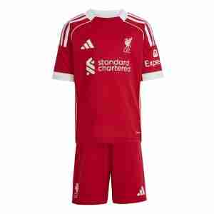 Equipacion Liverpool Conjunto Niños Primera 2025 2026