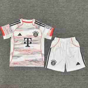 Equipacion Bayern Munich Conjunto Niños Segunda 2025 2026