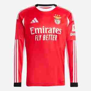 Tailandia Equipacion Benfica Primera Manga Larga 2025 2026