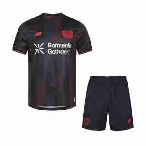Equipacion Bayer Leverkusen Conjunto Niños Primera 2025 2026