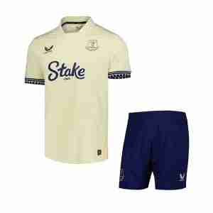 Equipacion Everton Conjunto Niños Segunda 2025 2026
