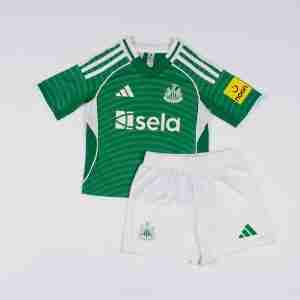 Equipacion Newcastle United Conjunto Niños Segunda 2025 2026