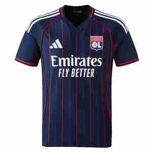 Equipacion Olympique Lyon Segunda 2025 2026