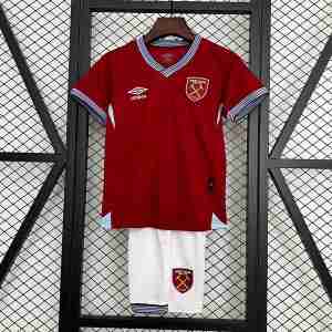 Equipacion West Ham United Conjunto Niños Primera 2025 2026