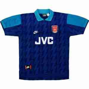 Tailandia Equipacion Arsenal Segunda Retro 1994 1995 Azul
