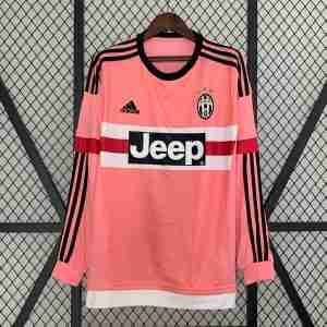 Tailandia Equipacion Juventus Segunda Manga Larga Retro 2015 2016
