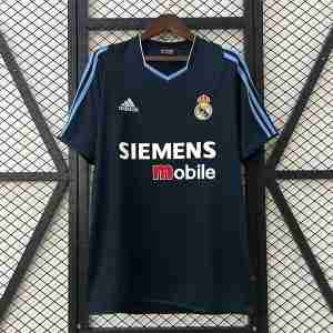 Tailandia Equipacion Real Madrid Segunda Retro 2003 2004