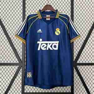 Tailandia Equipacion Real Madrid Tercera Retro 1998 2000