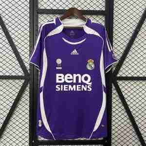 Tailandia Equipacion Real Madrid Tercera Retro 2006 2007