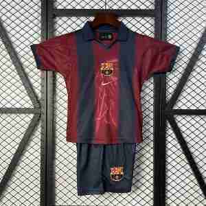 Equipacion FC Barcelona Especial Conjunto Niño 2025 2026 Rojo