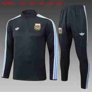 Sudadera Entrenamiento Niños Argentina 2025 2026 Gris